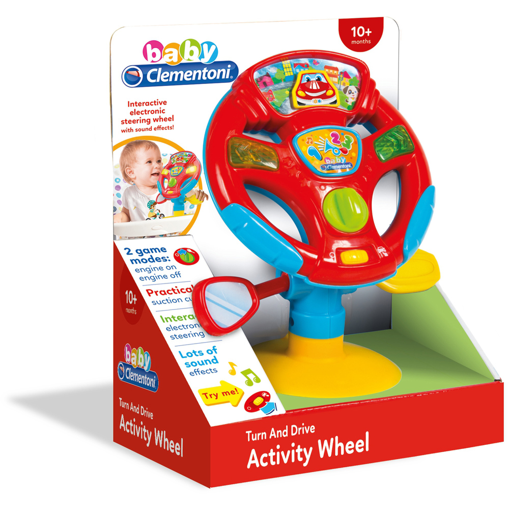 baby steering wheel toy
