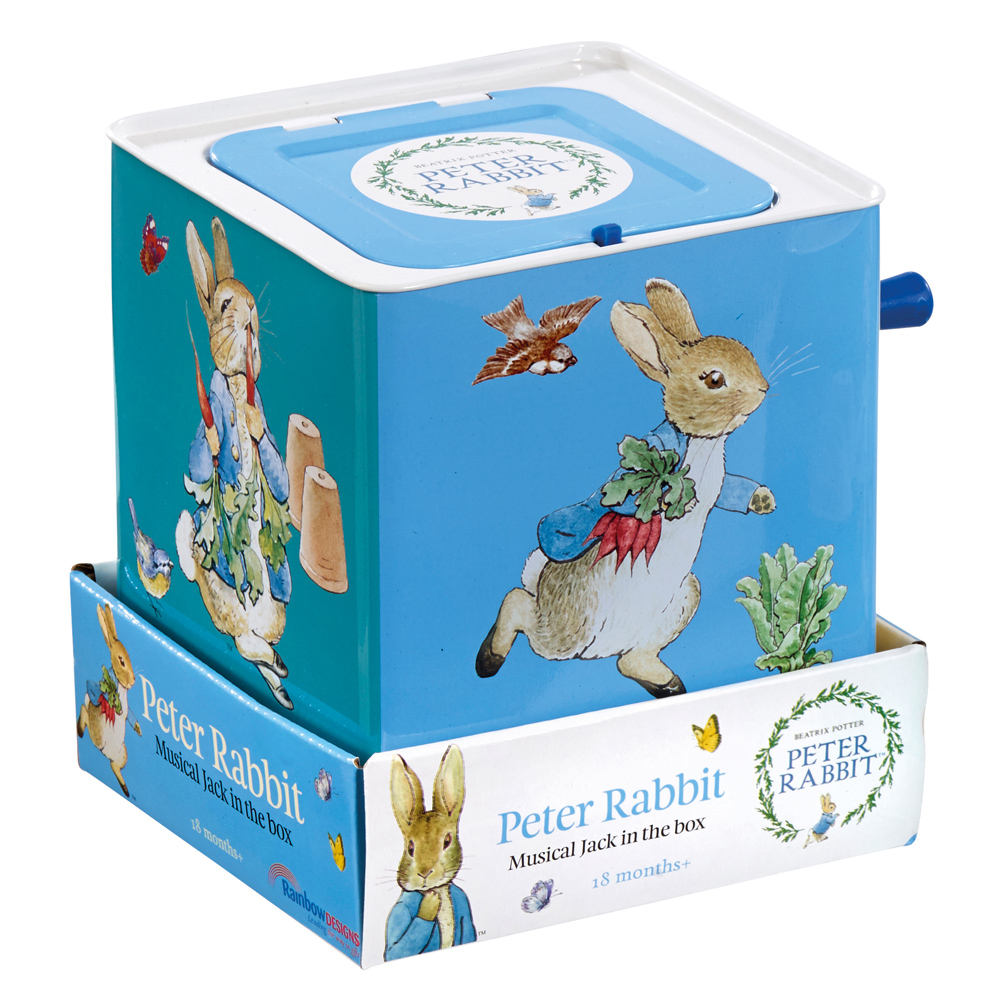 jack in the box toy peter rabbit