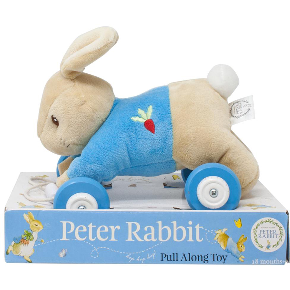 peter rabbit pull along toy