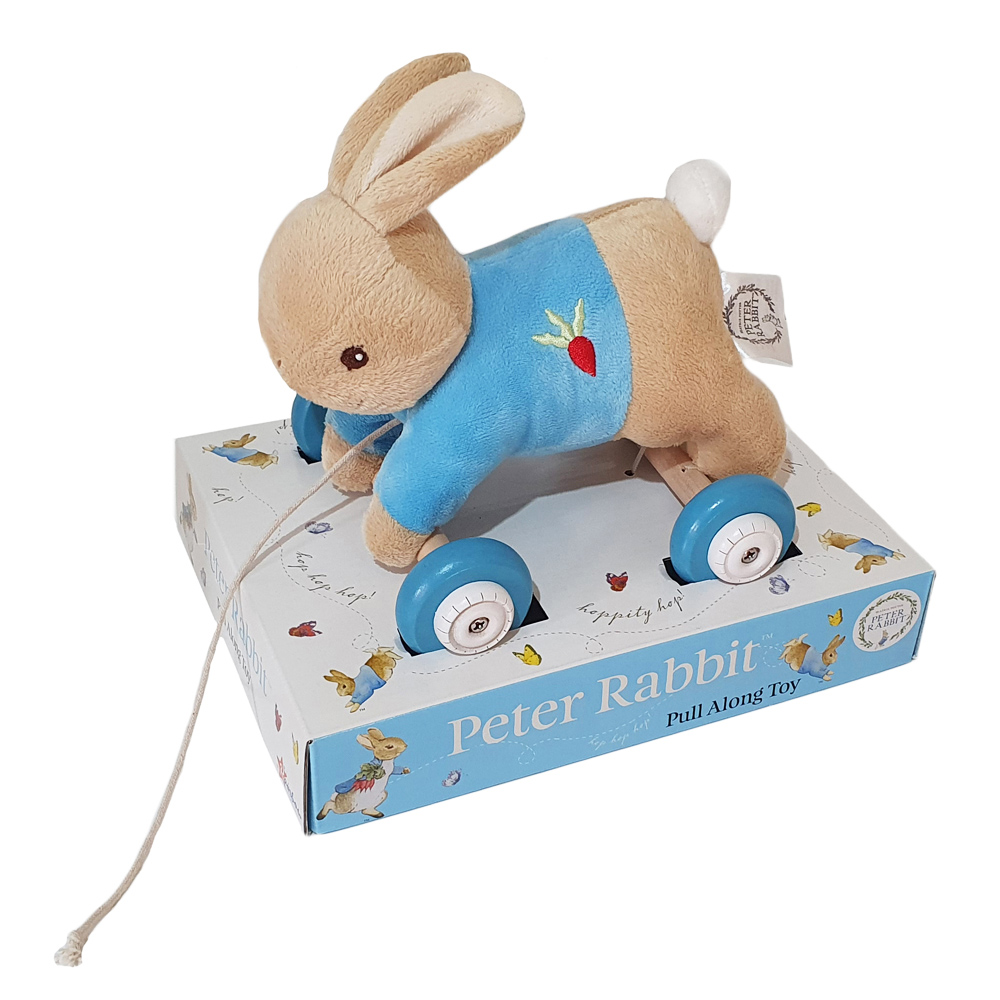 flopsy bunny pull along toy