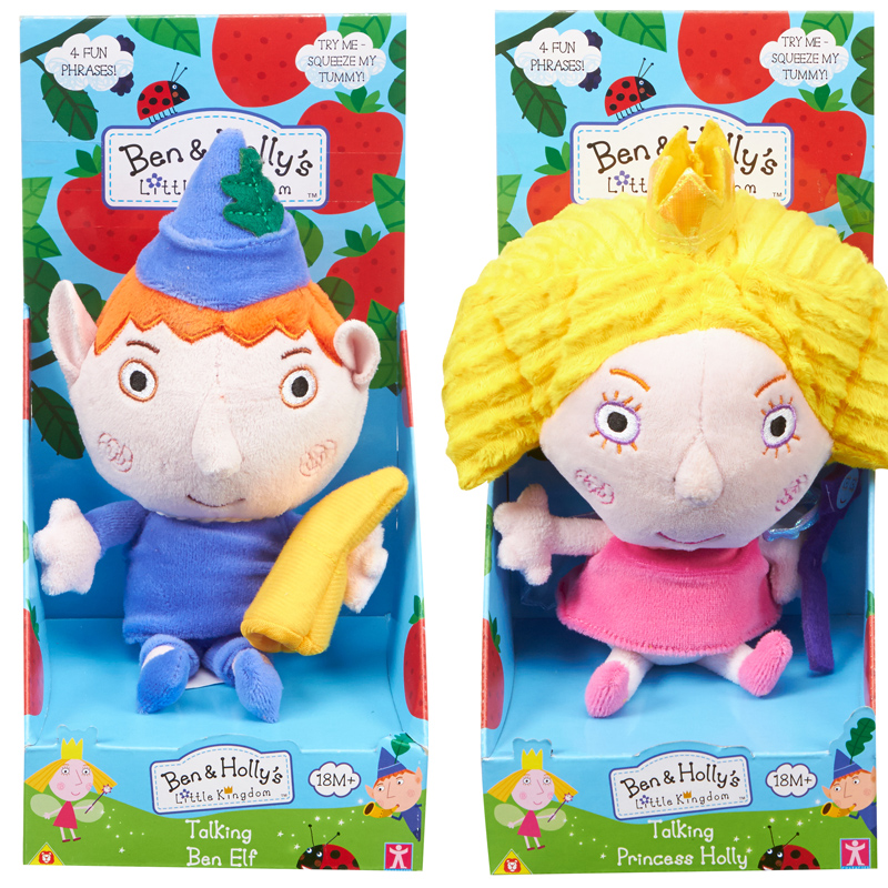 ben and holly soft toys