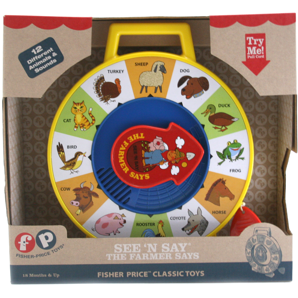 fisher price see and say farmer